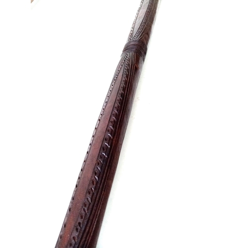 181 - An antique Gentleman's Leather Bound Sword Walking Stick.

A rare find indeed and especially in this... 