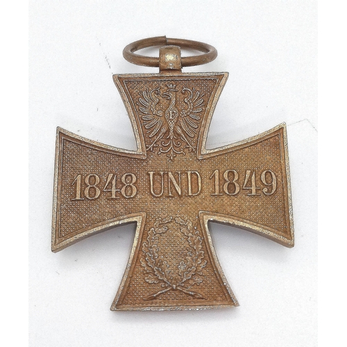 443 - WW1 Imperial German Field Service Cross Awarded to Soldiers of the line Battalion who held the Garri... 