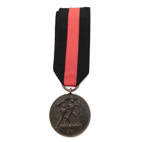 880 - 3rd Reich 1938 Sudetenland Medal.