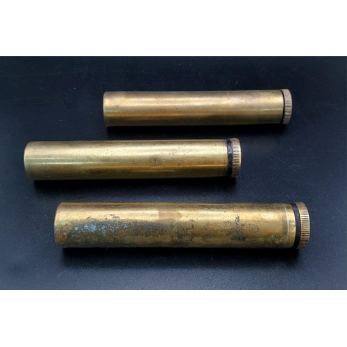 1000 - 3 x WW1 SMLE Oil Bottles.