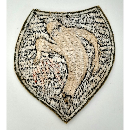 1072 - WW2-Vietnam US “Ghost Army” Patch. Worn by the 23rd HQ Special Troops Unit. Made up from movie prop ... 