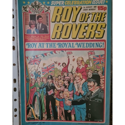 223 - A Supreme Roy of the Rovers Comic Book Collection! Every edition from 1976 - 1995. There are 860 in ... 