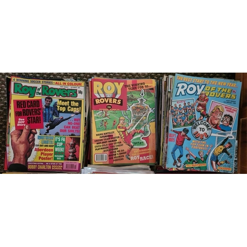 223 - A Supreme Roy of the Rovers Comic Book Collection! Every edition from 1976 - 1995. There are 860 in ... 