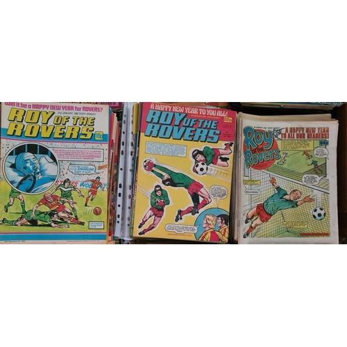 223 - A Supreme Roy of the Rovers Comic Book Collection! Every edition from 1976 - 1995. There are 860 in ... 