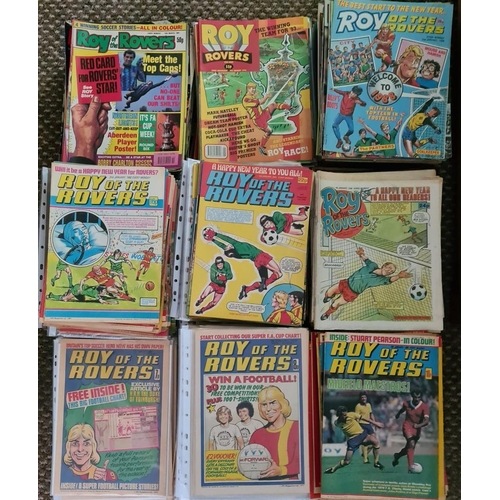 223 - A Supreme Roy of the Rovers Comic Book Collection! Every edition from 1976 - 1995. There are 860 in ... 