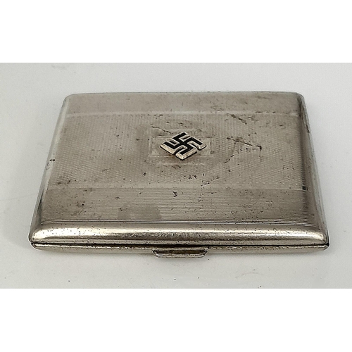 709 - WW2 German Patriotic Cigarette Case.