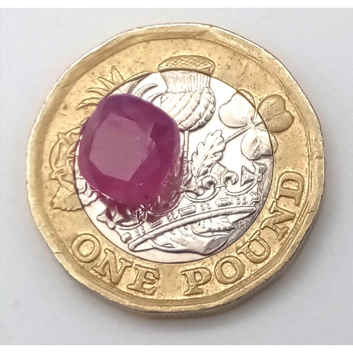 1099 - A 3.34ct Rare Untreated Burma Ruby - GFCO Swiss Certified