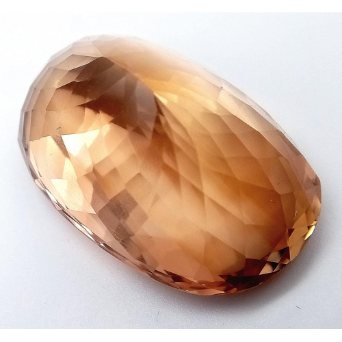 1032 - A 173.14ct Rare Imperial Topaz from Brazil -Eye Clean - GFCO Certified.