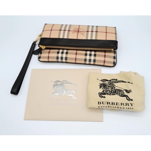 Burberry fold hot sale over clutch