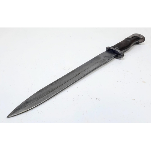 615 - WW1 Cut Down Imperial German 98/05 Pattern Bayonet Dated 1918, in a K98 Scabbard and Frog. This woul... 