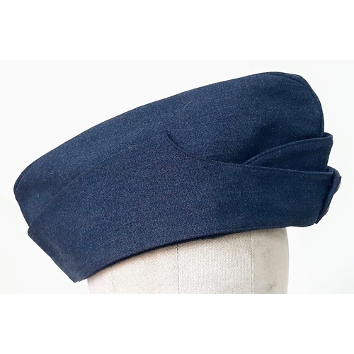 863 - WW2 British RAF Pilot Officers Side Cap.