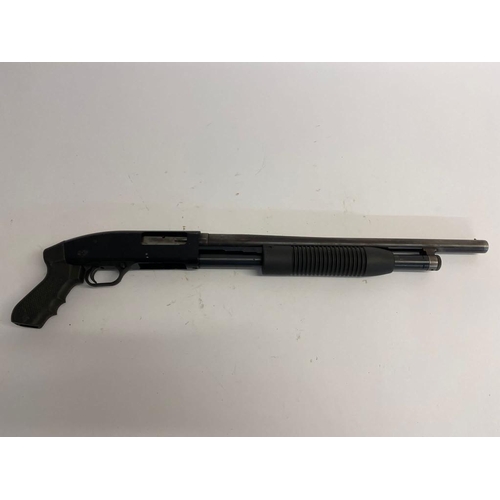 1150 - A Deactivated Mossberg Maverick Pump Action Shotgun - Model 88. This 12 gauge shotgun has the latest... 