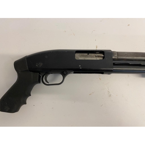 1150 - A Deactivated Mossberg Maverick Pump Action Shotgun - Model 88. This 12 gauge shotgun has the latest... 