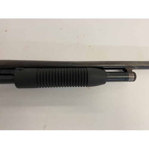 1150 - A Deactivated Mossberg Maverick Pump Action Shotgun - Model 88. This 12 gauge shotgun has the latest... 