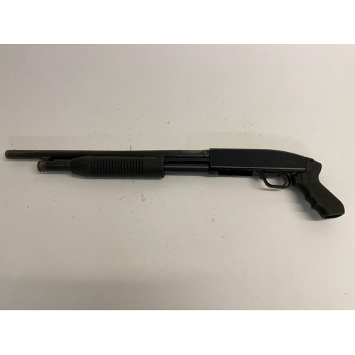 1150 - A Deactivated Mossberg Maverick Pump Action Shotgun - Model 88. This 12 gauge shotgun has the latest... 