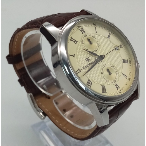 647 - An Excellent Condition Thomas Earnshaw Men’s Chronograph Model WB132966. 46mm Including Crown. Full ... 