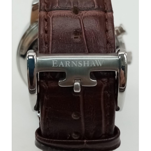 647 - An Excellent Condition Thomas Earnshaw Men’s Chronograph Model WB132966. 46mm Including Crown. Full ... 