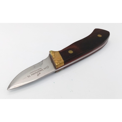 717 - A High Quality, Excellent Condition Swedish Hand-Crafted Sheath Knife in original hand-crafted faste... 