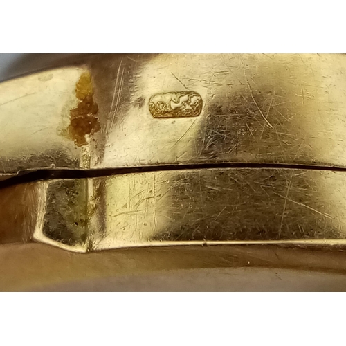 43 - A Vintage 18K and 9K Gold Mudu Ladies Watch. 9k gold parallel bracelet. 18k gold case - 16mm. Mechan... 