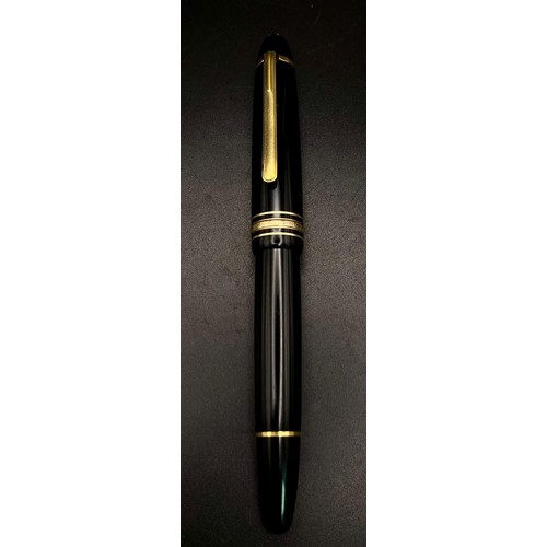 285 - A Montblanc Meisterstuck No.146 Fountain Pen with 14K Gold Nib. Ref: 14221