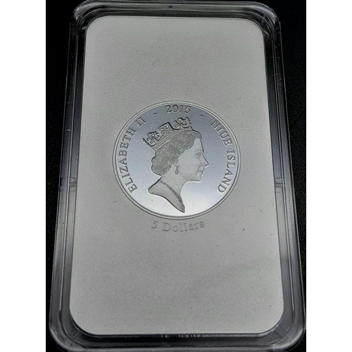 682 - A Limited Edition (700 of 1915) Mint Uncirculated Condition Lincoln Memorial Fine Silver 1 ounce sea... 