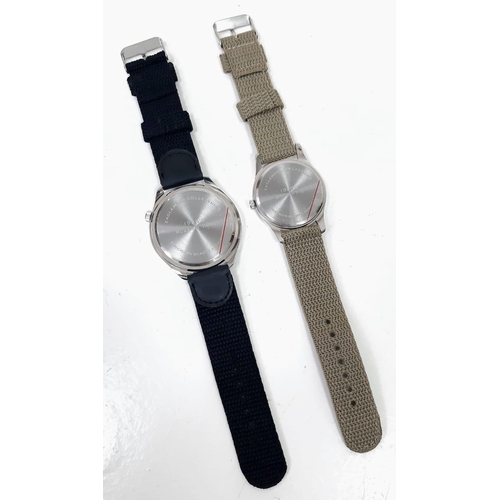 879 - Two Unworn Military Homage Watches Comprising a 1960’s RAF Design Quartz Watch 41mm Including Crown ... 