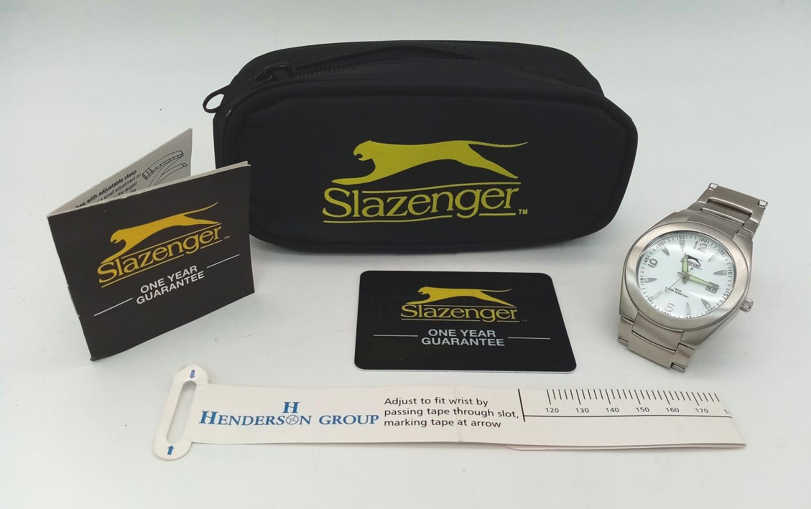 Slazenger water resistant on sale watch