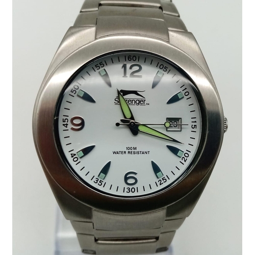 Slazenger discount quartz watch