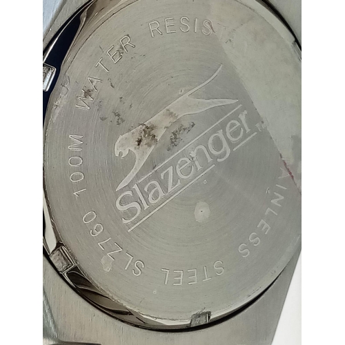 Slazenger watch 50m water on sale resistant