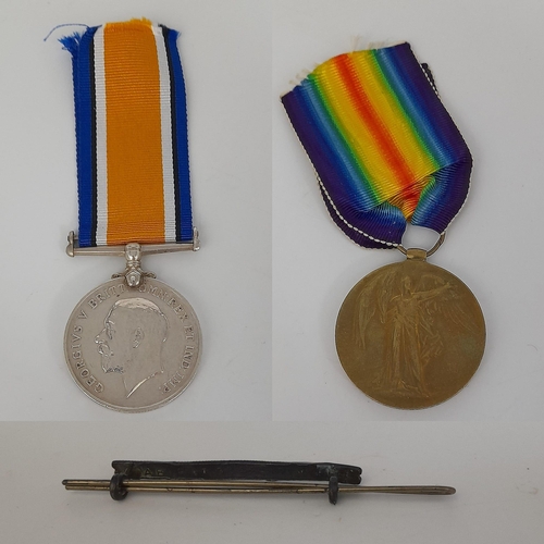 593 - WW1 British Medal Duo, Wound Stripe and Photograph awarded to: 63252 Bombardier H. Cooke Royal
Artil... 