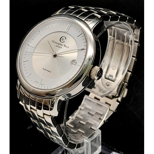 253 - A Genuine Ladies Must de Cartier Argent Vermeil Silver Tank Watch 22mm including Sapphire Crown. Mec... 