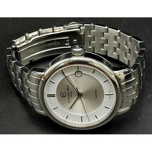 253 - A Genuine Ladies Must de Cartier Argent Vermeil Silver Tank Watch 22mm including Sapphire Crown. Mec... 