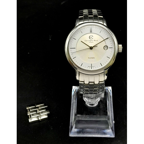 253 - A Genuine Ladies Must de Cartier Argent Vermeil Silver Tank Watch 22mm including Sapphire Crown. Mec... 