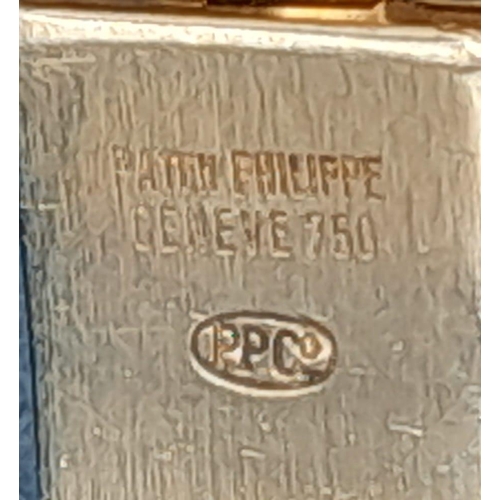 565 - A Glorious 18K Yellow Gold Patek Philippe 'La Flamme' Ladies Watch. 18k gold bracelet and case - 23m... 