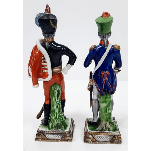 1761 - Rare pair of Carl Thieme, Potschappel 19th Century Porcelain Figurines.
Figurines are hand painted a... 