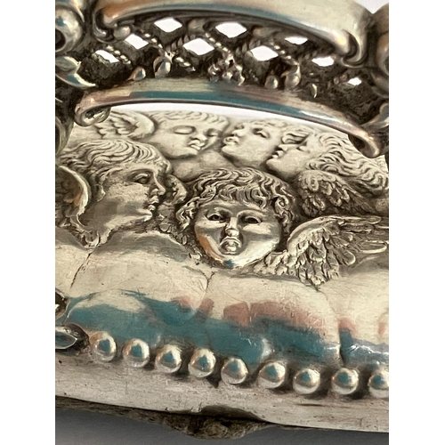 580 - Ladies antique SILVER HANDLED MANICURE/GROOMING set, together with a pair of SILVER  handled scissor... 