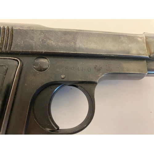 136 - A Deactivated Supressed Beretta Model 94. This 9mm semi-automatic pistol has a removable silencer an... 