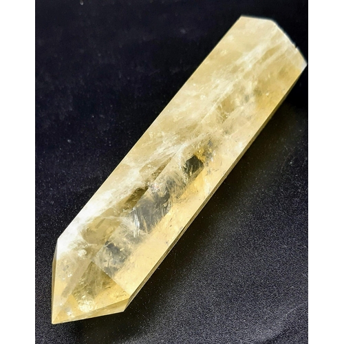 237 - A very desirable addition to any collection, a beautifully terminated, natural CITRINE crystal. Weig... 