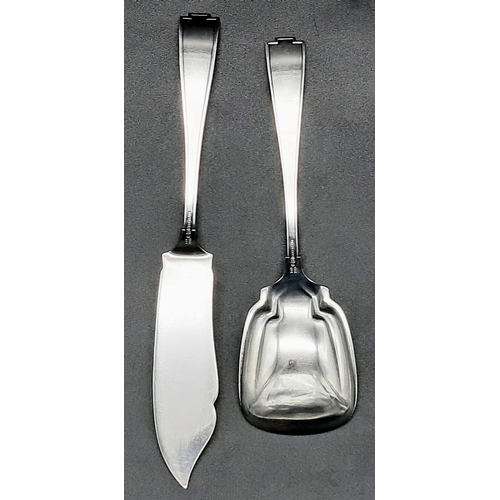 757 - Parcel of, Early 1900s, Etruscan Sterling Silverware by Gorham, Birmingham.
Includes a Sugar Spoon, ... 