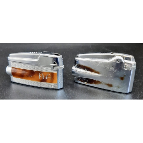 771 - Pair of vintage Robson Varaflame Pocket Lighters. Both come in used condition (see photos), one pers... 