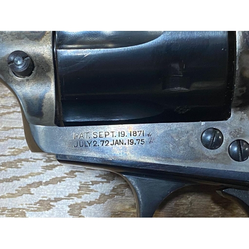 737 - A Deactivated Brocock Colt Bisley Revolver with Rotating Cylinder. Latest EU deactivation certificat... 