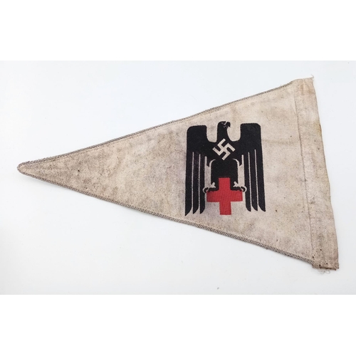 522 - 3rd Reich DRK (German Red Cross) Pennant.