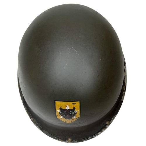 565 - Vietnam War Era ARVN Rangers M1 Helmet.