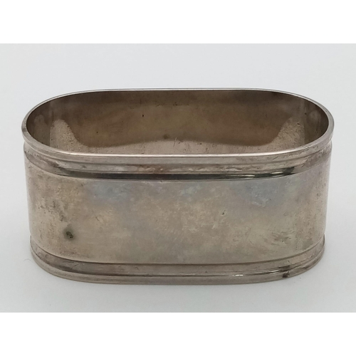 772 - 3rd Reich Napkin Ring from the 1st Class Compartment of a D.Z.R Zeppelin Airship.