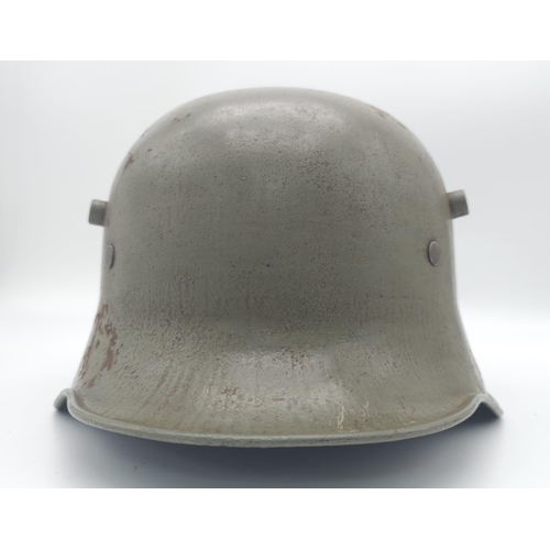 299 - WW1 Imperial German 1895 Model Enlisted Man Pickelhaube. Complete with chinstrap mounts and cockades... 