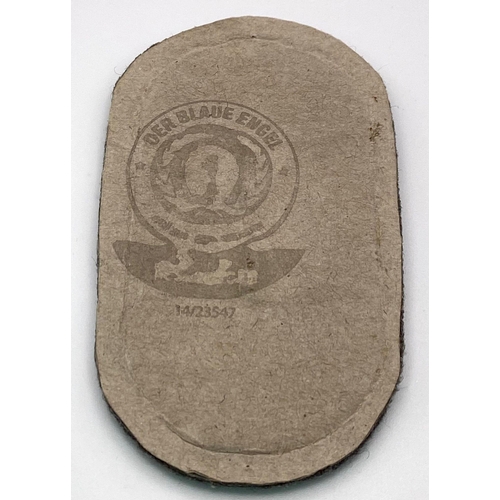 47 - WW2 German Heer (Army) Cholm Campaign Shield in presentation case. Silvered Steel (Magnetic).