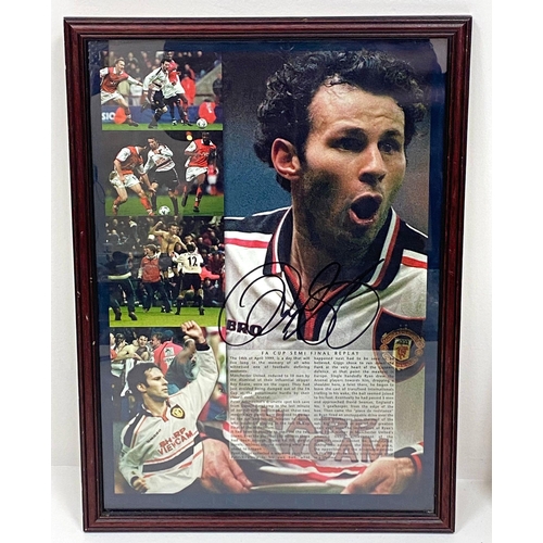 526 - A Football Fans Collection.
Featuring a framed, signed photo of Roy Keane (23.5cmx25.5cm). A framed,... 