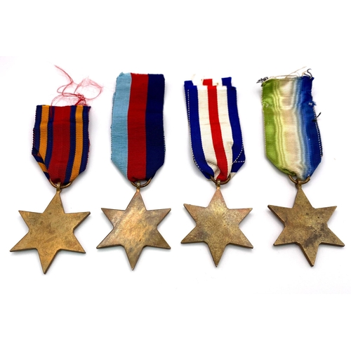 529 - Set of 6 WW2 British Medals comprising of the British War Medal, Defence Medal, 1939-45 Star, France... 