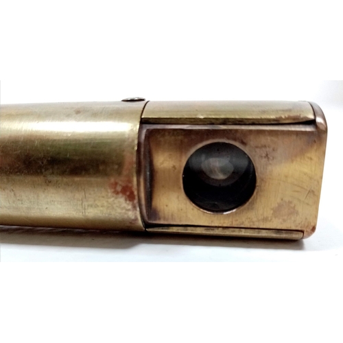 122 - WW1 British 1917 Dated Trench Periscope adapted to fit into a tin.