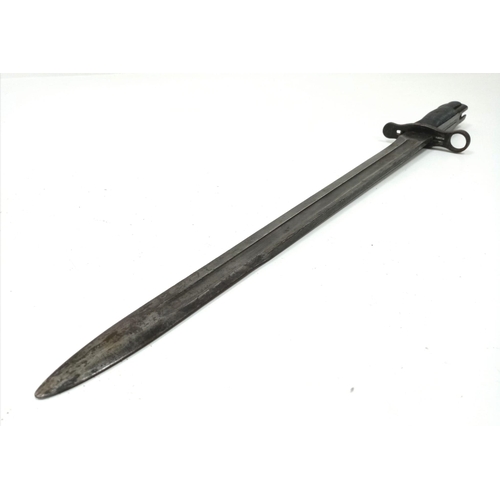 33 - US Springfield Rock Island Arsenal M1905 16” Bayonet Dated 1906 re-issued in 1942 for the Garand use... 